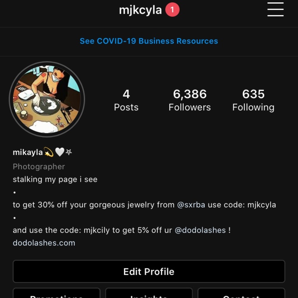 instagram shoutout (6.3k)